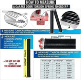 Garage Door Torsion Spring .218 x 1-3/4 x 30' (Standard Size)