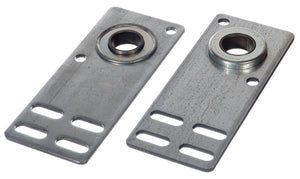 Garage Door Flat End Bearing Plates (pair)